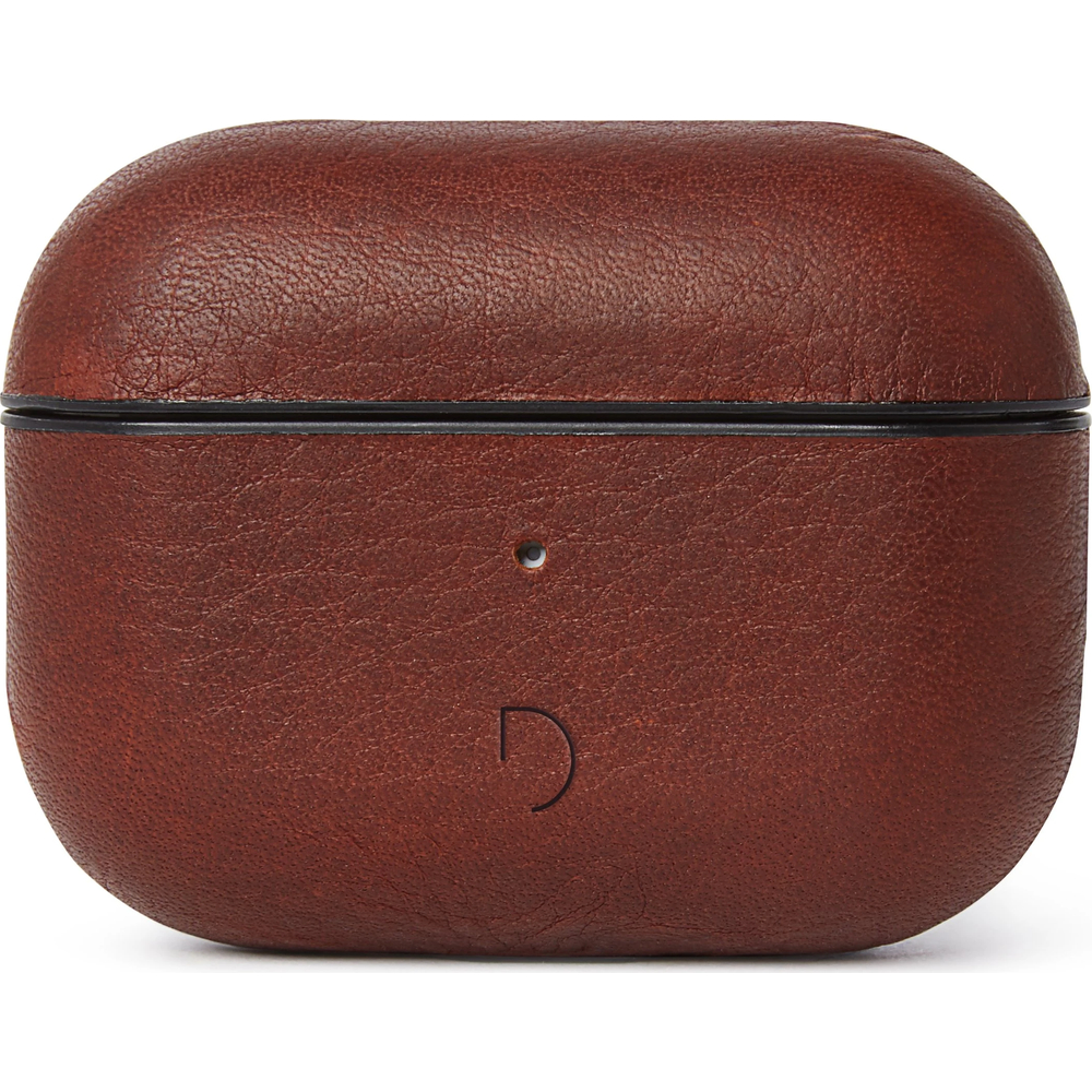 Чехол Decoded Leather Aircfse Pro для AirPods Pro, кожа, коричневый